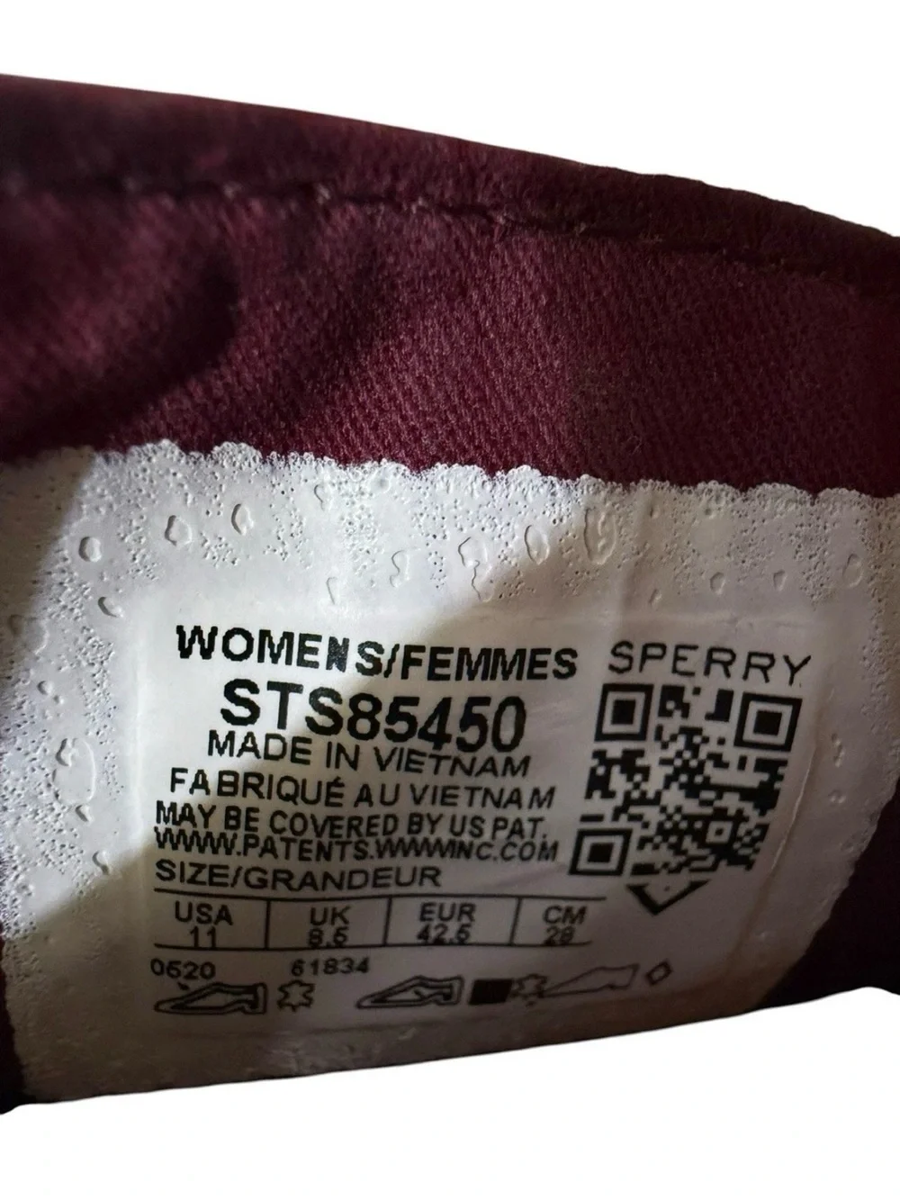 Sperry Saybrook Tassel Loafers Burgundy Leather Pointed Toe EUC Size 11
